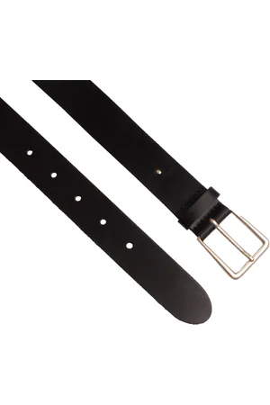 LEGEND Dames - Leren Riem - Zwart - 105 cm