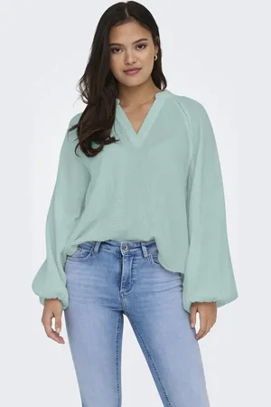 ONLY Thyra Life SL V-neck Blouse Dames