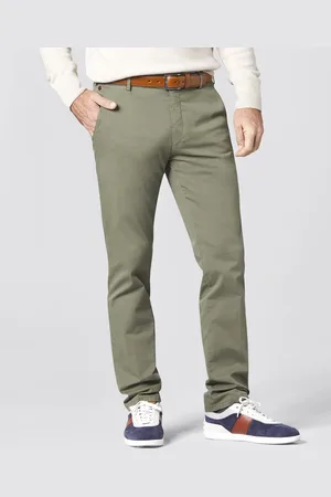 Meyer Chino Bonn Donkergroen - Heren