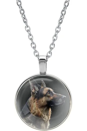 MC Ketting Glas | Close-up | Duitse Herder