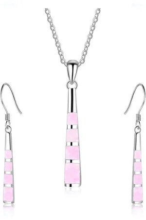Fashion Jewelry Sieraden set - Collier met hanger en bijpassende oorbellen