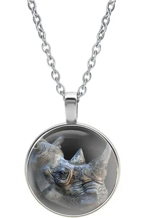 MC Ketting Glas | Close-up | Neushoorn