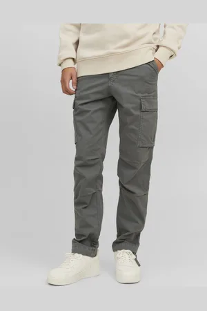 JACK & JONES Ace Tucker Cargo loose fit - heren cargo broek - saliegroen
