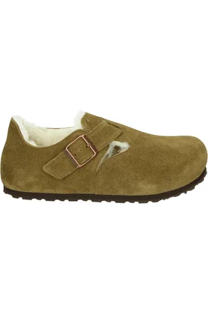 Birkenstock LONDON SHEARLING SUEDE LEATHER - Dames pantoffelsHeren pantoffels - Kleur: