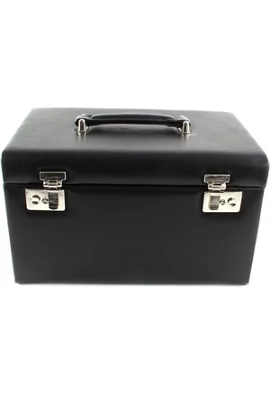 Windrose Sieradendoos Ambiance Jewelry Box with 2 Closures Zwart