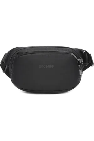 Pacsafe Vibe 100 Heuptas - 4 L - Anti-diefstal Tas - RFID-blokkerend - Geschikt voor 8 inch tablet - Buideltas Waterdicht - Beveiligde Tas - Festival Tas - Reistas - Zwart