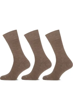 Basset Merinowollen Sokken - Casual - 3 paar - - Dames en Heren - Merino Wol