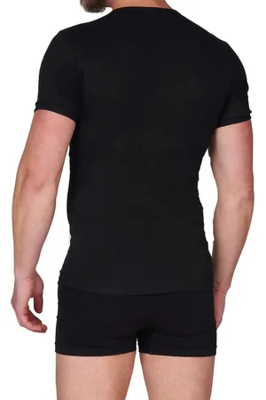Beeren Heren ondershirt V-hals - Korte mouw M3000