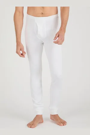 Damart Lange klassiek gebreide legging met opengewerkte details Thermolactyl - Heren - - S