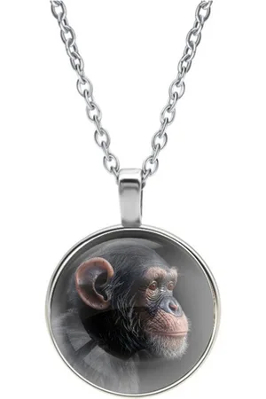 MC Ketting Glas | Close-up | Aap