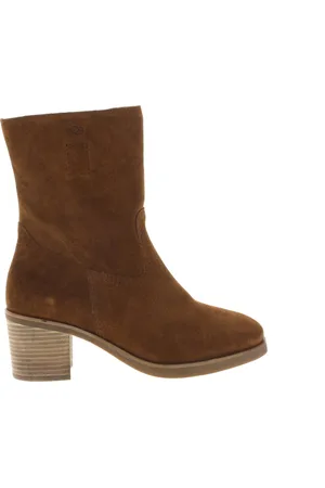 Aqa Dames Enkellaars A8477-a51 Greasy Brandy