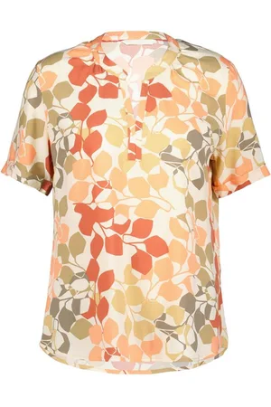 DIDI Dames Blouse Moana Bright leaves print maat 48