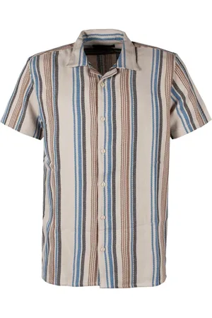 INDICODE INCornway Shirt met korte mouwen meerkleurig L Katoen Heren - Street wear