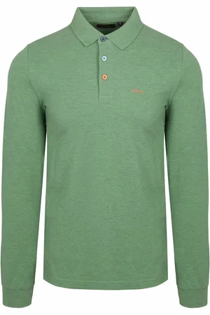 NZA NZA Longsleeve Polo Marshall Classic Army