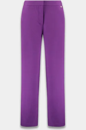 Harper & Yve Broek Frederique Pa Ss25n104 919 Deep Violet Dames