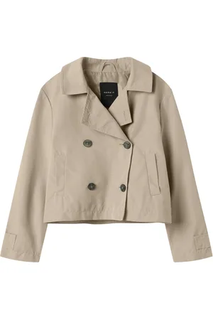 NAME IT NKFMADELIN TRENCH COAT SHORT - Meisjes - Buitenjassen