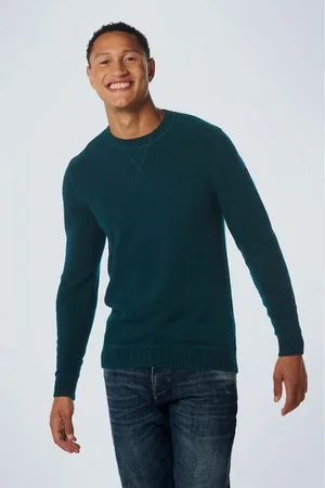 No Excess Pullover Ronde hals Zachte Stretch