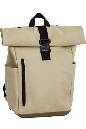 Daniel Ray Griffith Coated Canvas Rolltop Rugzak - Laptoprugzak 15,6 inch - Schoolrugzak 22 Liter - Spat Waterdicht