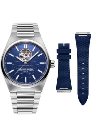 Frederique Constant Highlife Heart Beat FC-310N4NH6B Horloge - Staal - Zilverkleurig - Ø 41 mm