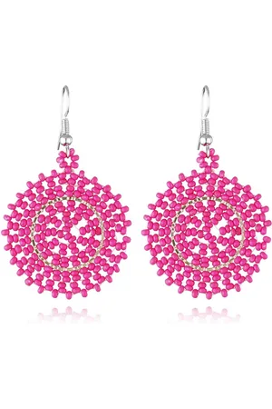 Fashion Favorite Carise Circle Oorbellen - | 5,3 x 3,5 cm | Bijoux/Kraaltjes |
