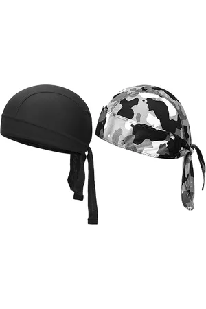 Merkloos Biker Bandana Set van 2 - Camouflage Piratensjaal voor Heren en Dames