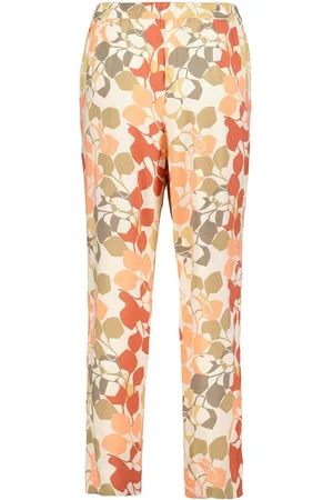 DIDI Dames Pants Sol Bright leaves print maat 42
