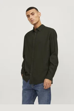 JACK & JONES JACK&JONES JJEGINGHAM TWILL SHIRT L/S NOOS Heren Overhemd