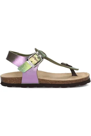 Bunnies JR 225417-998 Meisjes Platte Sandalen - - Imitatieleer - Gesp