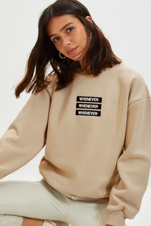 Trendyol TWOAW22SW1464 Volwassenen Vrouwen Sweatshirt Single pack - - M