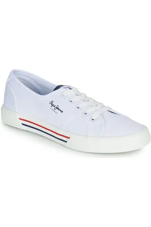Pepe Jeans Brady W Basic Schoenen Wit EU 38 Vrouw