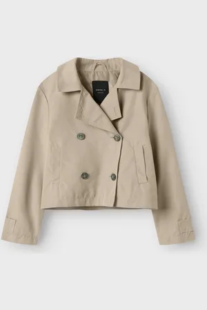 NAME IT NKFMADELIN TRENCH COAT SHORT - Meisjes - Buitenjassen