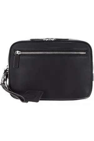 Leonhard Heyden Polstas Oxford Mens Clutch Donkerbruin