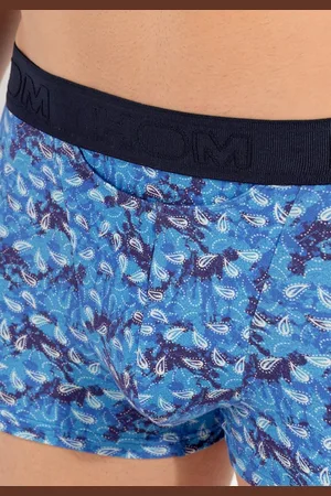 Hom Vibe boxer briefs H01 - Blue print - mannen - 2XL