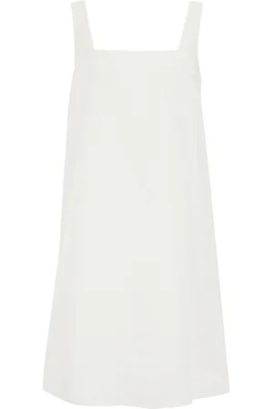 WE Fashion Dames jurk van linnenmix