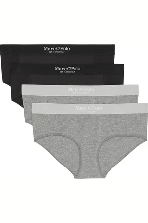 Marc O’ Polo Dames hipster slip 4 pack Iconic Rib