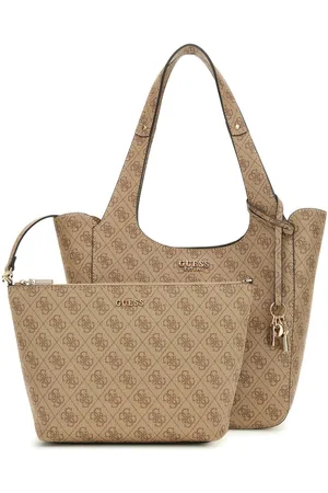 Guess Schoudertas Shopper Calista 2 in 1 Tote Lichtbruin
