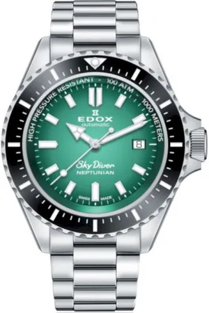 Edox Polshorloge - Heren - Automatisch - Skydiver - 80120 3NM VDN