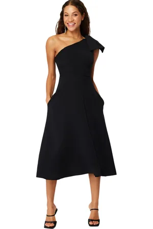 Trendyol Lichtblauwe A-Cut Strik Gedetailleerde Geweven Elegante Avondjurk Tprss24El00105