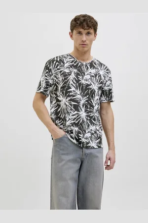 JACK & JONES Essentials Bryan AOP SS Crew Shirt Heren
