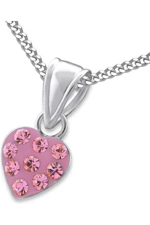 Amanto Kids Ketting Charaf P - 925 E-Coating - Hart - Ø7mm - 38cm