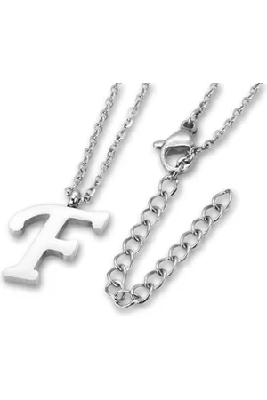Amanto Ketting F - 316L Staal PVD - Letter - 16x10mm - 50cm