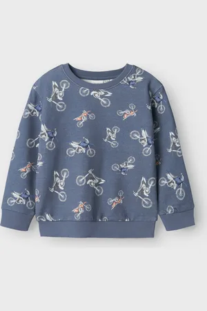 NAME IT NMMTRILLE NREG SWEAT BRU - Jongens - Sweaters