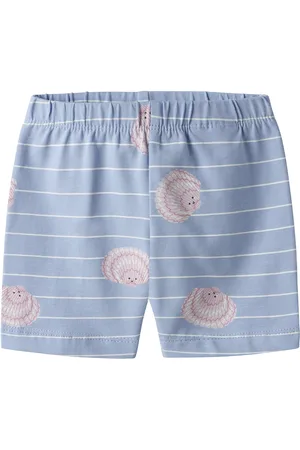 NAME IT Baby meisjes short VANDORA Serenity Seashells Regular Fit