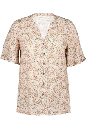 DIDI Dames Blouse Manna Pink Fuji XS print maat 40