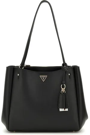 Guess Handtas Schoudertas Talent Multi Comp Tote Zwart