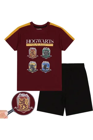 Harry Potter Pyjama, Jongens Zomer Pyjama, , Zwart