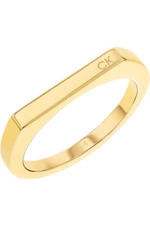 Calvin Klein Dames roestvrijstalen ring roestvrij staal 56 32020418