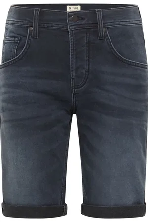 Mustang Heren Short Broeken CHICAGO regular/straight Fit Blauw W 38 Volwassenen