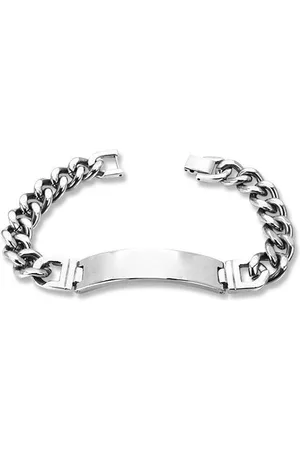 Amanto Armband Cristo - 316L Staal PVD - Graveer - 12mm - 21cm