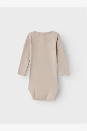 NAME IT Romper Kab Button Pure Cashmere 56